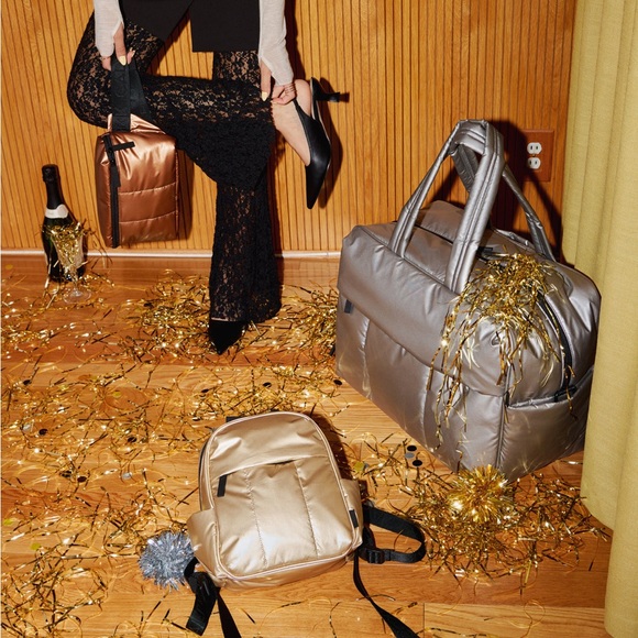 NWT CALPAK Luka LARGE Duffel in Gunmetal - Picture 5 of 8